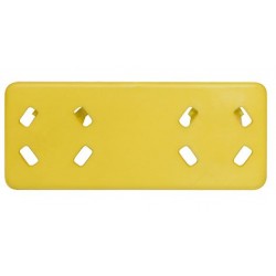 CaterRacks clip geel | voor een coderingssysteem